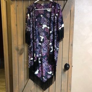 Fringe Kimono